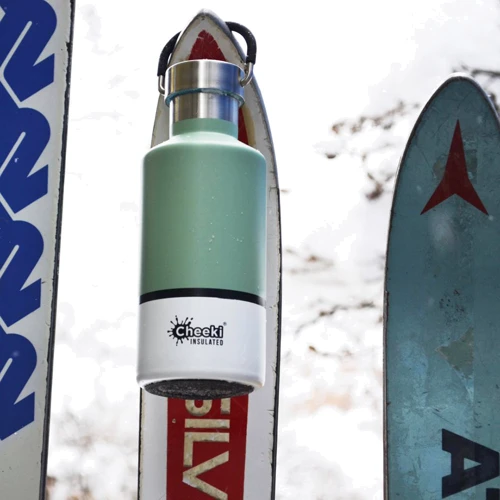 Детский термос Cheeki Classic Insulated 400 мл Pistachio White (CIB400PW1)