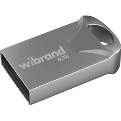 USB-флешка Wibrand 4GB Hawk USB 2.0 Silver (WI2.0/HA4M1S)