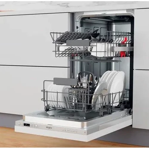 Встраиваемая посудомоечная машина Whirlpool WSIC 3M27: Вместимость (комплектов) 10