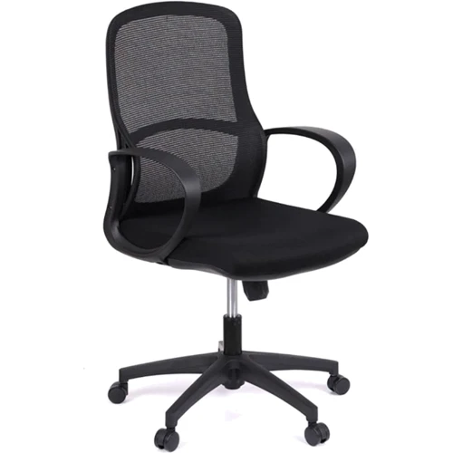 Кресло АКЛАС Арнис Memory Foam TILT Чёрный (OS-3000 Black LVB-308 Black) (00143989)