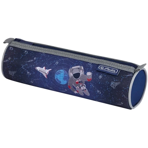 Ранец школьный укомплектованный Herlitz LOOP PLUS Space 3D-аппликация с вышивкой (50025770): Спинка Ортопедическая (анатомическая)
