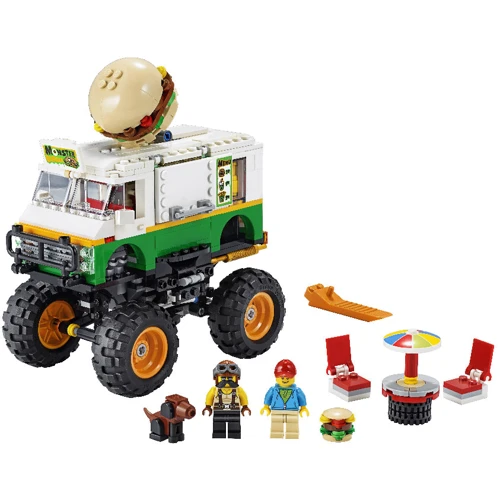 LEGO Creator Грузовик «Монстрбургер» (31104): Количество деталей, шт. 499