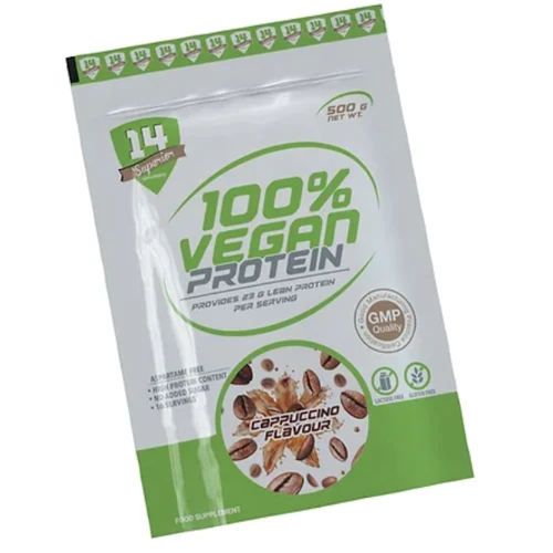 Протеин Superior 100% Vegan Protein 500g / 15 servings / Capuchino