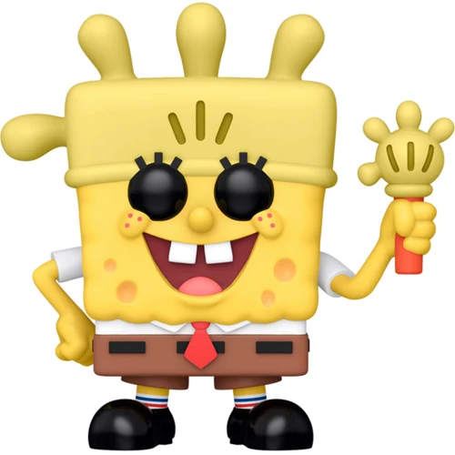 Игровая фигурка Funko POP! - Губка Боб с перчаткой-фонариком (75734)