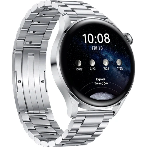 Смарт-часы Huawei Watch 3 Elite Silver Stainless Steel: Емкость батареи, мАч 450