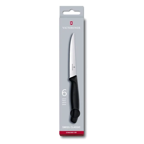 Набір кухонних ножів Victorinox SwissClassic Steak Set 6 пр. (6.7233.6)