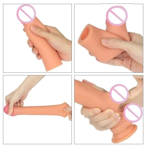 Насадка на член LoveToy Revolutionary Silicone Nature Extender 2"