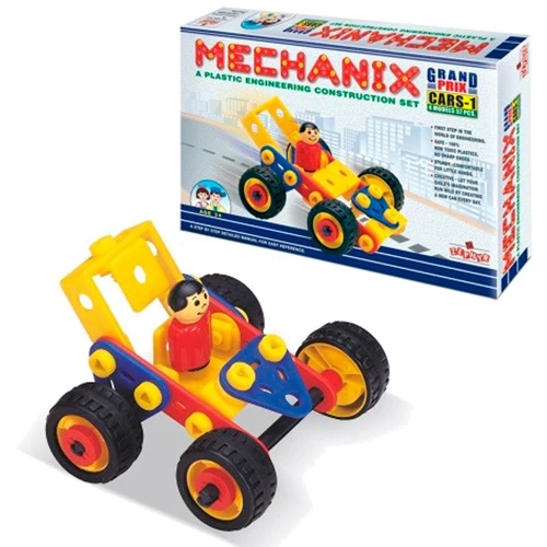 Конструктор полипропиленовый Zephyr Mechanix Авто №1 развивающий 37 элементов моделей (02001): Производитель Zephyr