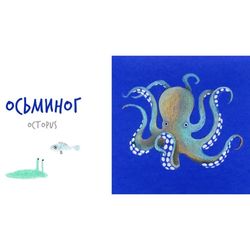 Катерина Таберко: Морські тварини: Кількість сторінок 20