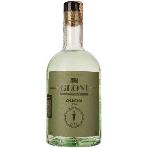 Чача Geoni з тархуном 40% 0.5 л (4860008193991)