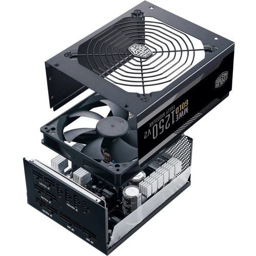 Блок питания CoolerMaster MWE 1250 Gold V2 FM 1250W (MPE-C501-AFCAG-EU) фото 8