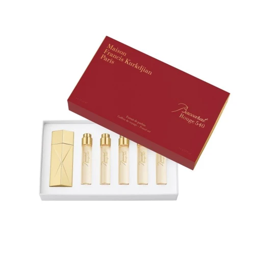 Парфумований набір Maison Francis Kurkdjian Paris Baccarat Rouge 540 extrait de parfum 5х11ml: Вид тари спрей