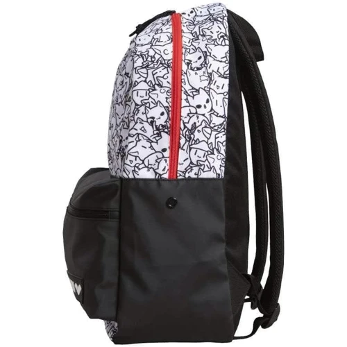 Рюкзак Arena Team Backpack 30 Allover черно-белый (002484-123): Застежка Молния