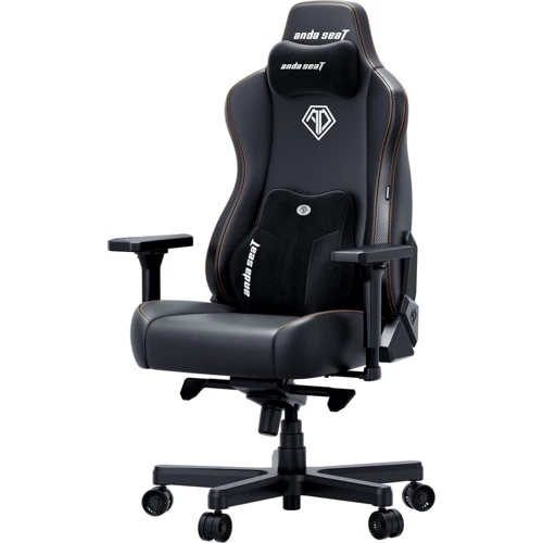 Кресло игровое Anda Seat Kaiser 3E Black PVC Size XL (AD23YC-XL-08-B-PV/C-B01)