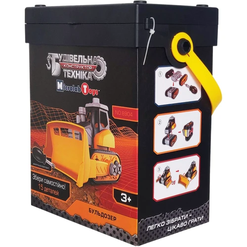 Конструктор Строительная техника - Бульдозер Microlab Toys (MT8904)