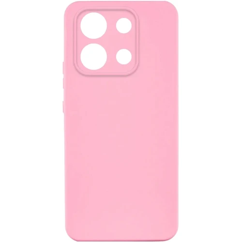 Чехол для телефонов TPU Case Getman Liquid Silk Full Camera Pink for Xiaomi Redmi Note 13 Pro 4G / Poco M6 Pro 4G / Note 14S