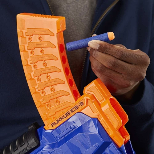 Бластер Hasbro NERF Еліт Руккус ELITE RUKKUS ICS-8 (E2654): Рекомендований вік від 8 років