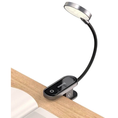 Офисная настольная лампа аккумуляторная Baseus Comfort Reading Mini Clip Lamp Dark Gray (DGRAD-0G): Тип Настольные лампы