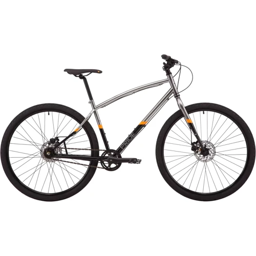 Велосипед Pride ROCKSTEADY 8.3 рама - L 2022 28" BLACK/GRAY (SKE-88-72)