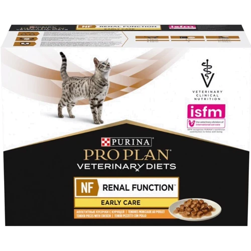 Влажный корм для котов Pro Plan Veterinary Diets NF Early Care Патологии почек с курицей в подливе 10х85г (12499311/7613287873934): Тип Влажный корм