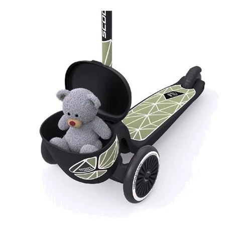 Самокат Scoot&Ride серии Highwaykick-2 зеленый, 2+ до 50кг: Конструкция рамы цельная