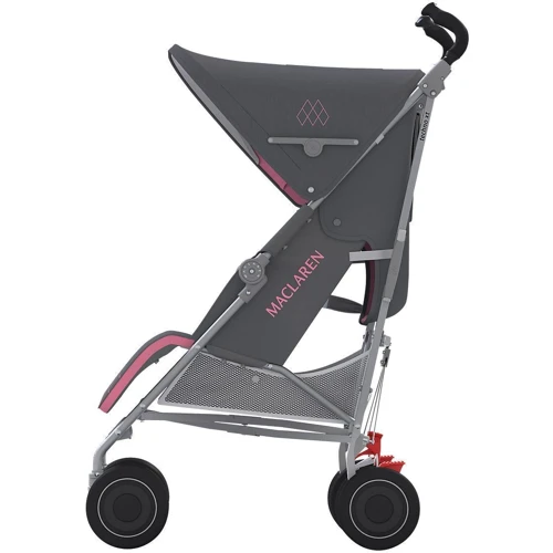 Візок Maclaren Techno XT 2016 Charcoal / Primrose: Ширина шасі 49,5 кг