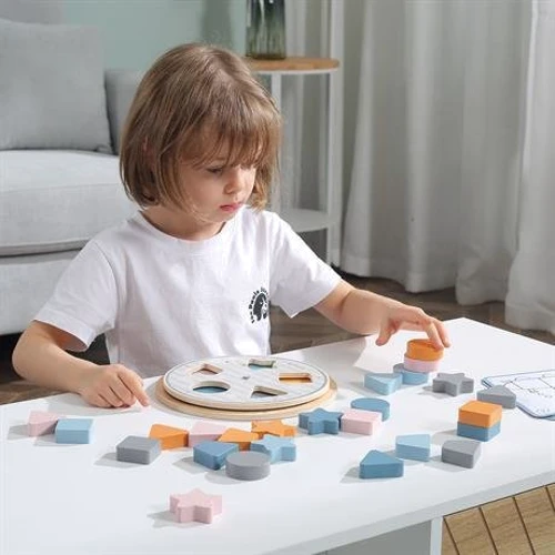 Деревянная игра-сортер Viga Toys PolarB Фигуры (44050)
