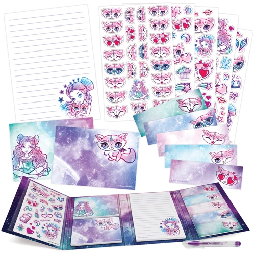 Набір для творчості із блокнотом Nebulous Stars – Космічний стиль 4 види в асорт. (11501)