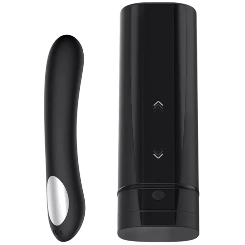 Интерактивный набор мастурбатор + стимулятор точки G Kiiroo Onyx+ and Pearl 2 Couple Set Black