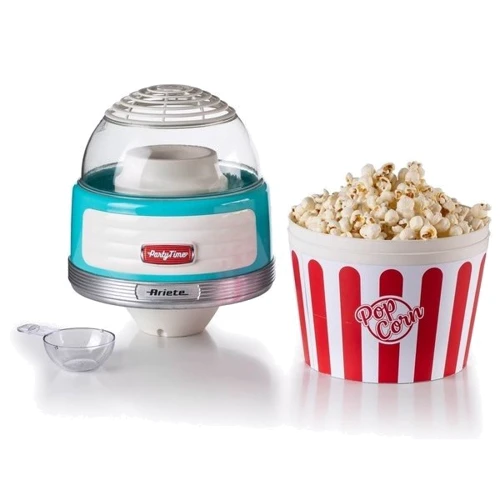 Попкорница Ariete 2957 WHBL popcorn maker XL: Цвет голубой