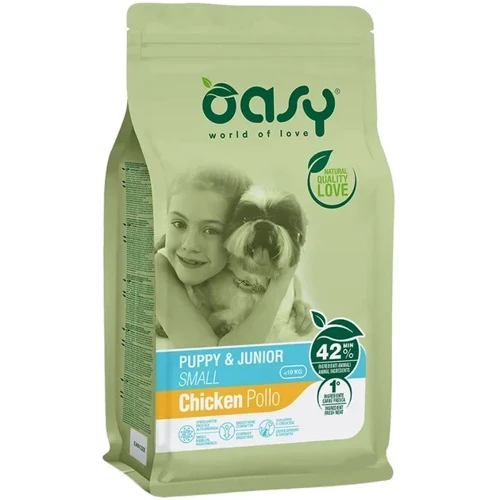 Сухой корм для собак Oasy LIFESTAGE Puppy & Junior Small 1 кг (8053017348780)