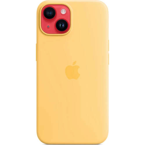 Чехол для iPhone Apple iPhone 14 Silicone Case with MagSafe - Sunglow (MPT23ZE/A): Тип аксессуара чехол