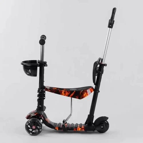 Самокат Best Scooter черный (17334): Количество колес 3