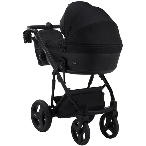 Коляска 2 в 1 Bair Play Plus Soft BPS-455 черный - черный (кожа) фото 7
