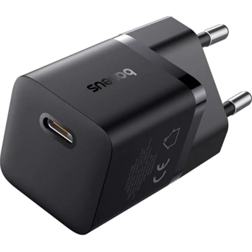 Зарядное устройство Baseus Wall Charger Mini USB-C GaN5 25W Black (P10110909113-00): Особенности Быстрая зарядка, USB-C