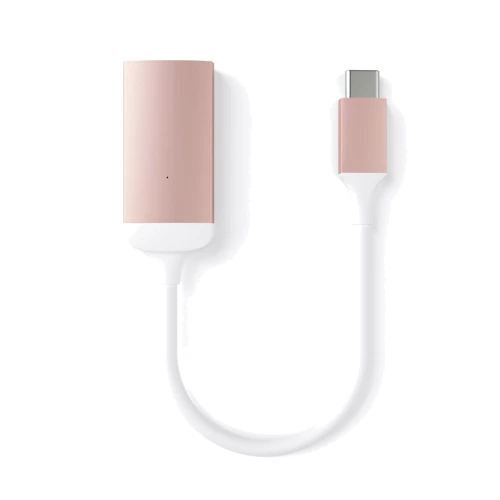 Адаптер Satechi Adapter USB-C to VGA Rose Gold (ST-TCVGAR): Інтерфейс підключення USB-C
