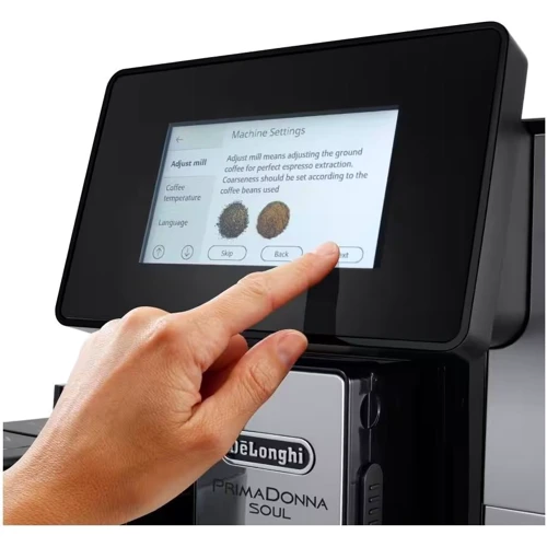 Кофеварка DeLonghi PrimaDonna Soul ECAM 612.55.SB: Тип кофемашина автоматическая