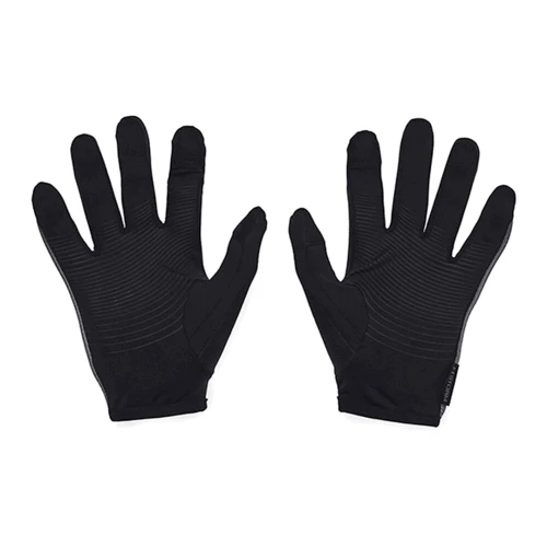 Мужские перчатки Under Armour Storm Run Liner M черные (1377510-001): Пол Мужской