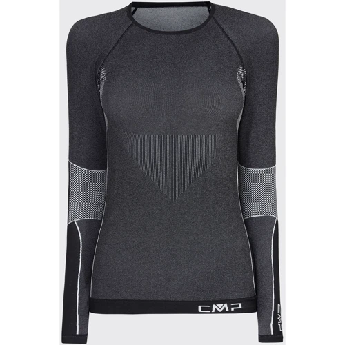 Термолонгслив CMP Woman Seamless Sweat Nero 3Y96804-U901 48-50 (40-42) темно-серый