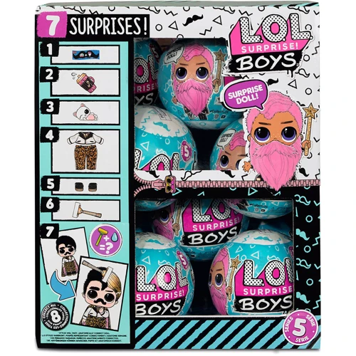 Игровой набор с куклой L.O.L. Surprise! S7 – Мальчики (575986): Особенности Сюрприз