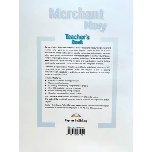 Career Paths: Merchant Navy: Teacher's Guide: Виробник Express Publishing