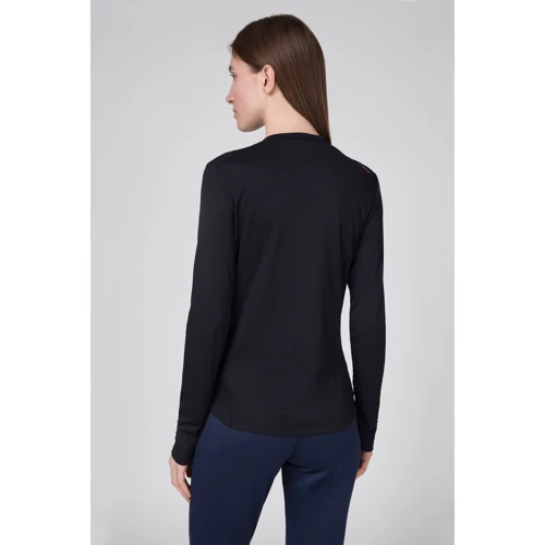 Спортивный лонгслив Saucony Stopwatch Long Sleeve (800272-BK) 44 черный: Сезон Всесезон