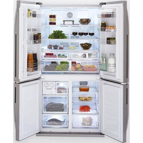 Холодильник Side-by-Side BEKO GNE V 114610 X: Расположение морозильной камеры нижнее