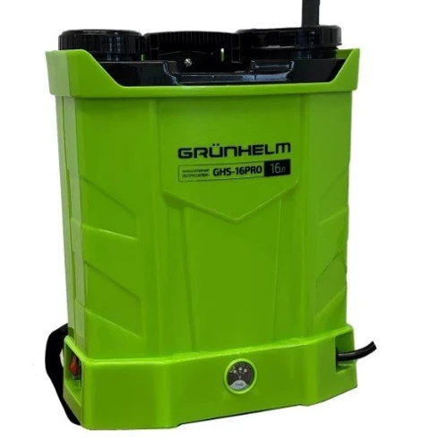Аккумуляторный опрыскиватель Grunhelm GHS-16PRO: Объем бака, л 16