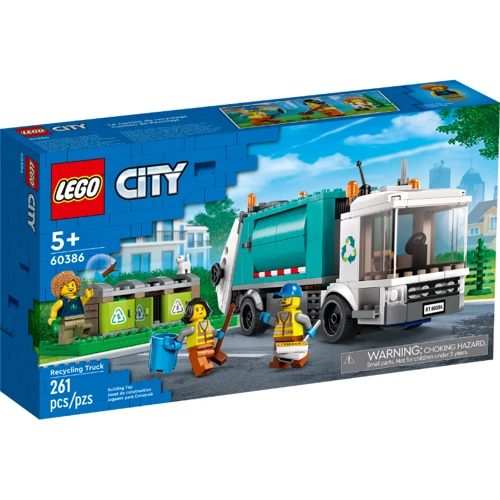 Конструктор LEGO Garbage collection Мусороперерабатывающий грузовик (60386)