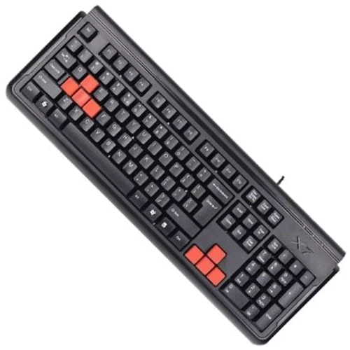 Клавиатура A4 Tech X7-G300 USB Black: Тип клавиш мембранный
