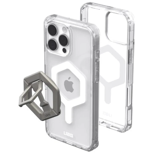 Чехол для iPhone Urban Armor Gear UAG Plyo MagSafe Ice White/Titanium Stand (1144811BV01) for iPhone 16 Pro Max: Тип чехла накладка на заднюю часть