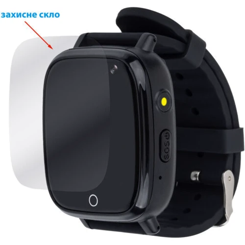 Смарт-годинник AmiGo GO001 iP67 Black: Операційна система Пропрієтарна