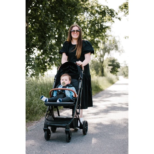 Прогулочная коляска Kidwell COLMER Jet Black: Количество блоков 1
