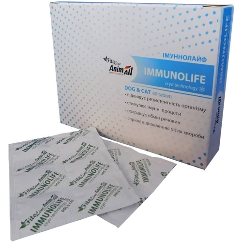 Витамины для животных AnimAll VetLine FitoLine Иммунолайф 60 таблеток (4820150203771): Производитель AnimAll VetLine
